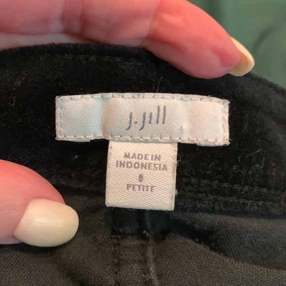 J. Jill vintage Velvet stretch jeans size 8 - Picture 8 of 11